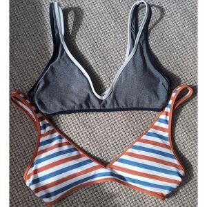 2 AERIE bikini top sz M